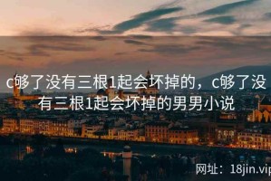 c够了没有三根1起会坏掉的，c够了没有三根1起会坏掉的男男小说